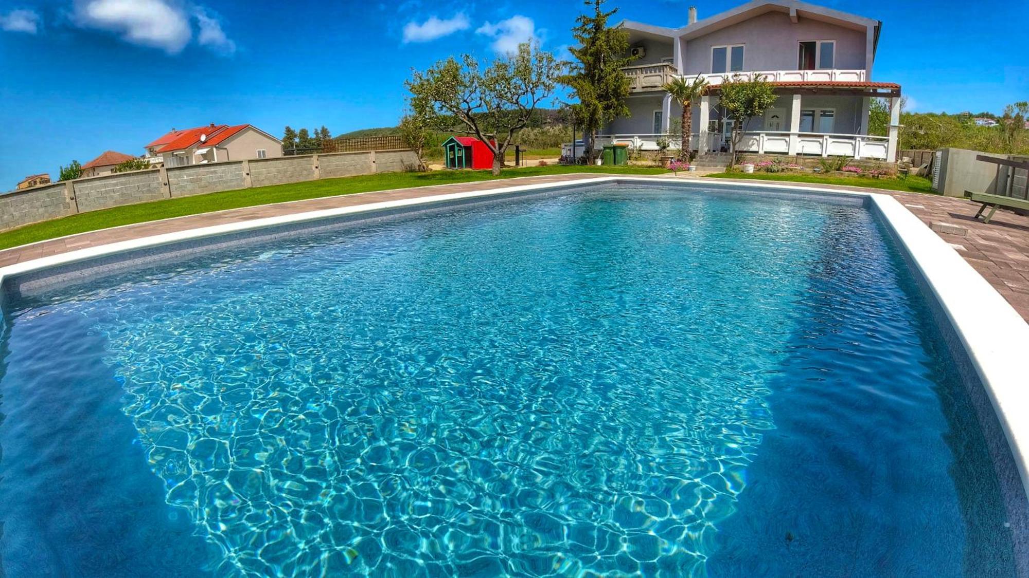 House Rose With Garden And Pool Villa Ljubac  Luaran gambar