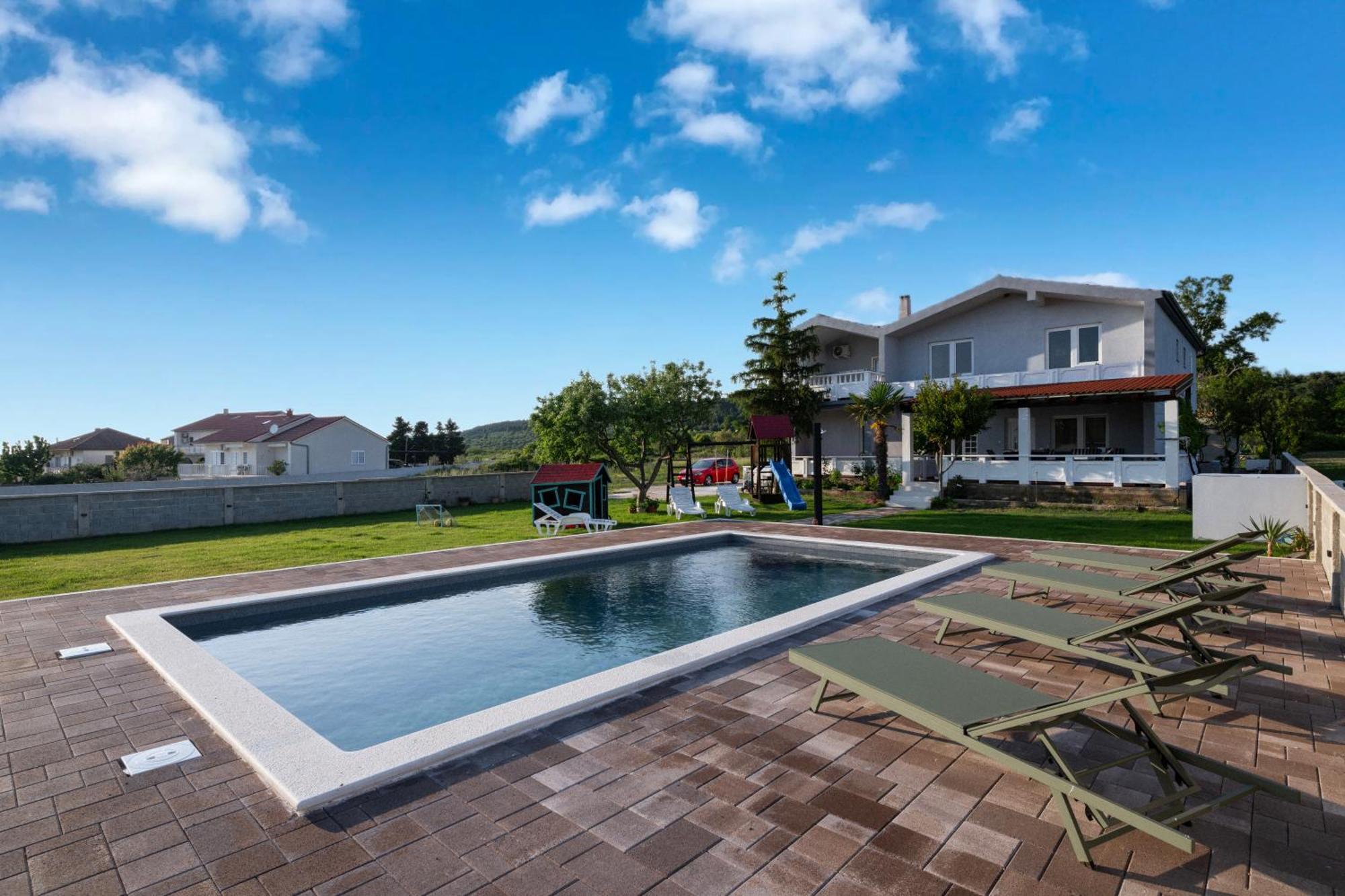 House Rose With Garden And Pool Villa Ljubac  Luaran gambar